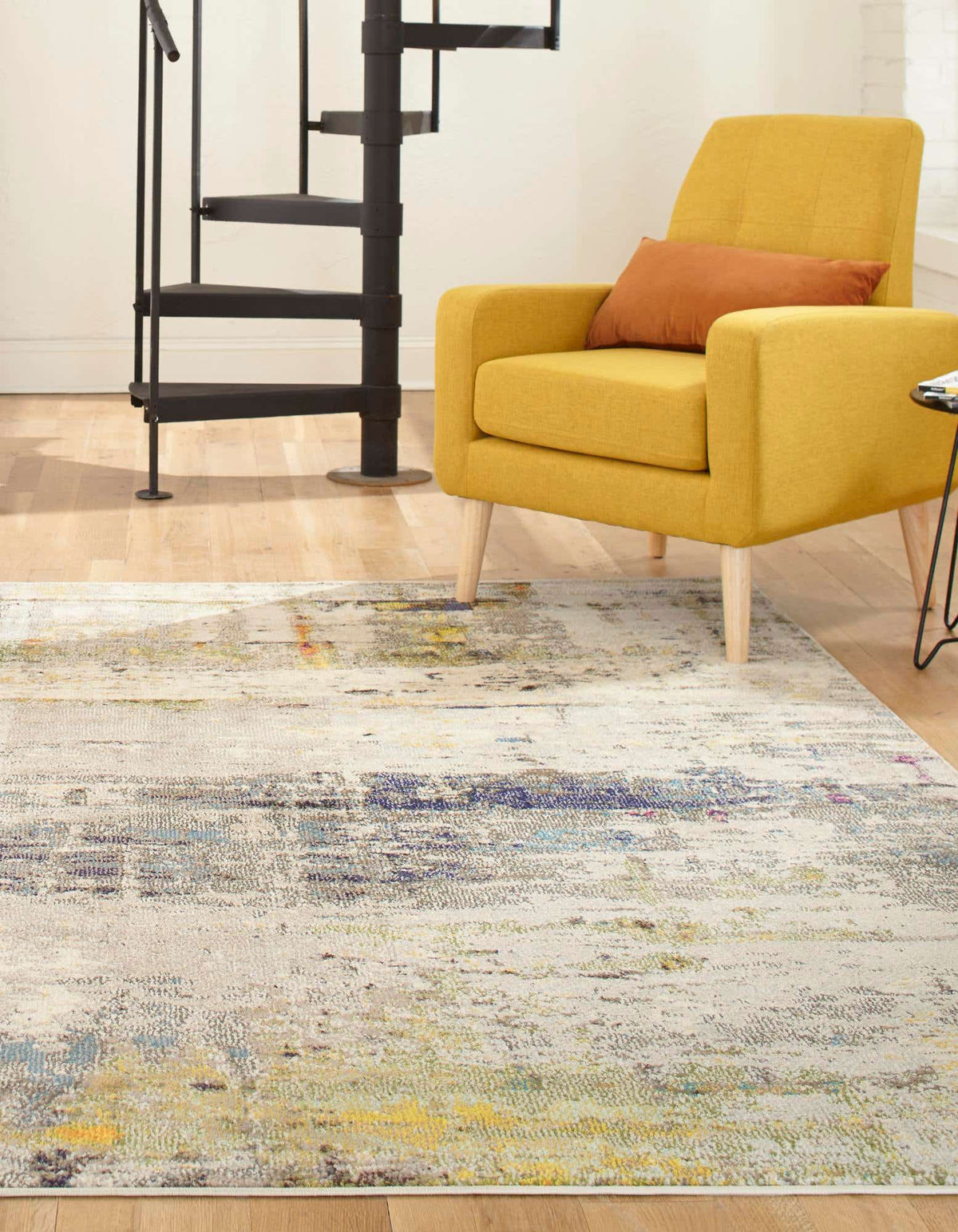 Rechteck Teppich Spectrum in Grau von Hadorn™ - Lifestyle Image