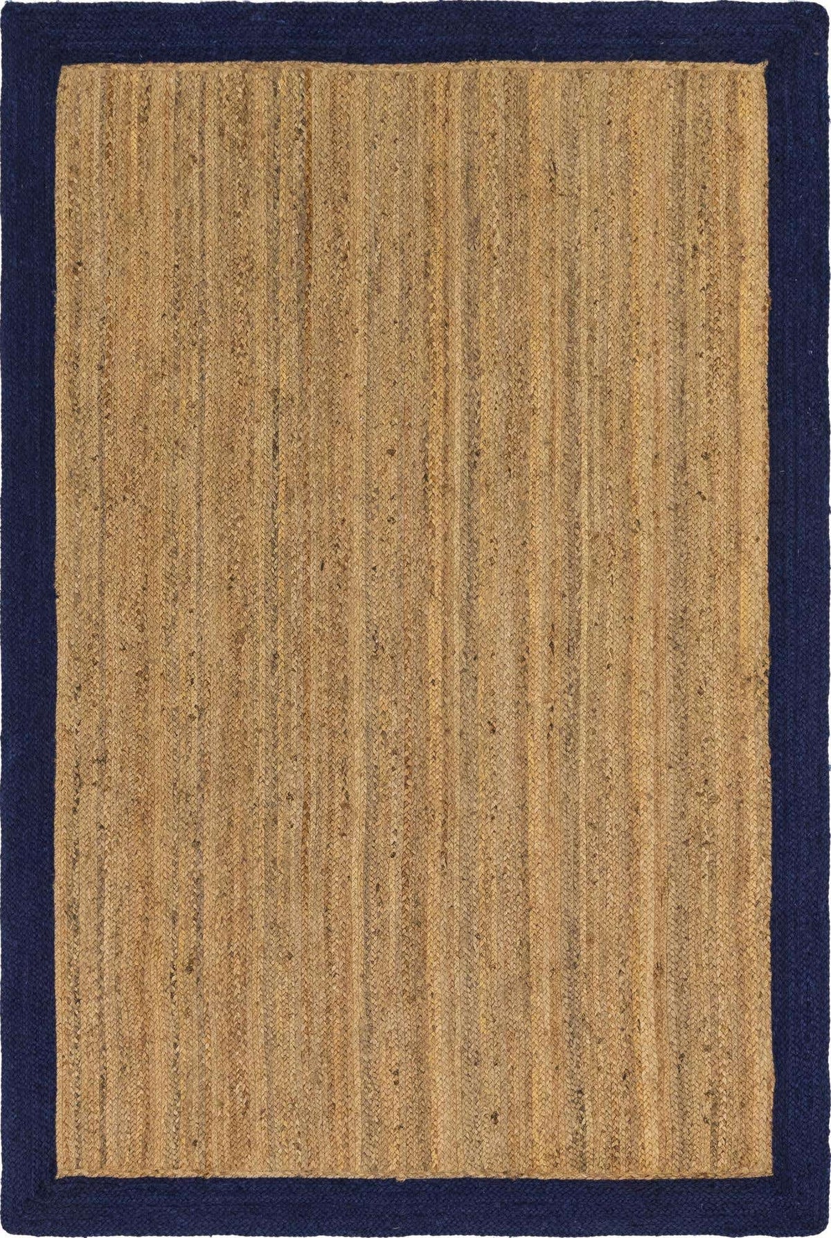 Rechteck Teppich Braided Jute in Natürlich von Hadorn™ - Lifestyle Image