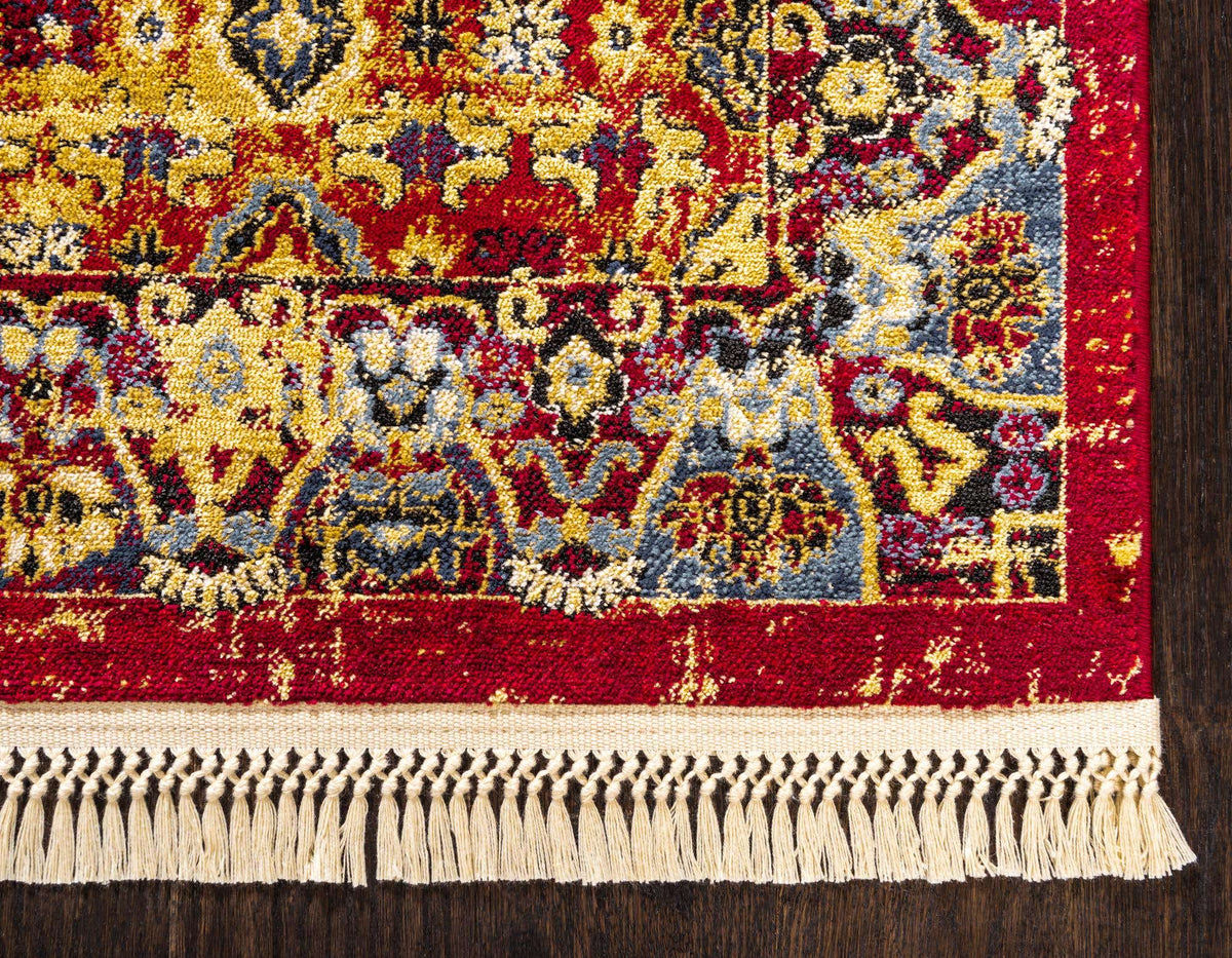 Rechteck Teppich Georgetown in Rot von Hadorn™ - Lifestyle Image
