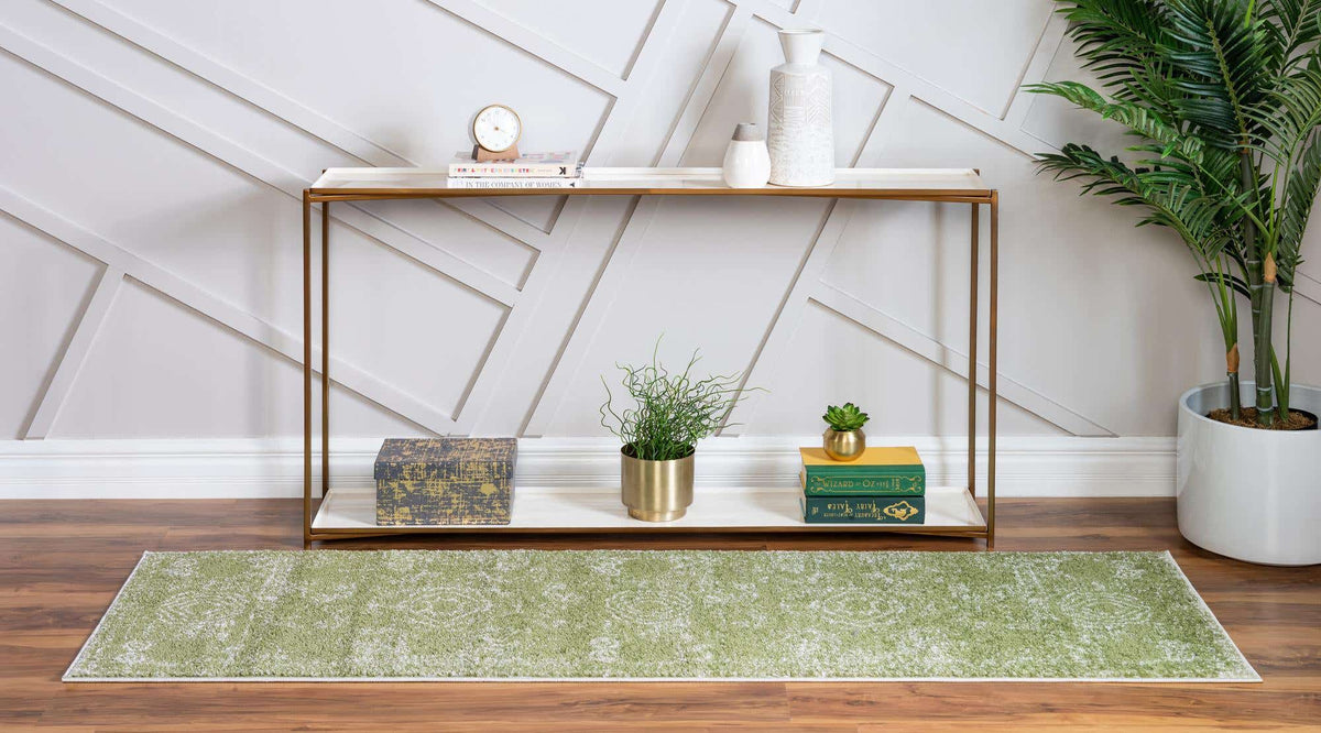 Läufer Teppich Bexley in Grün von Hadorn™ - Lifestyle Image