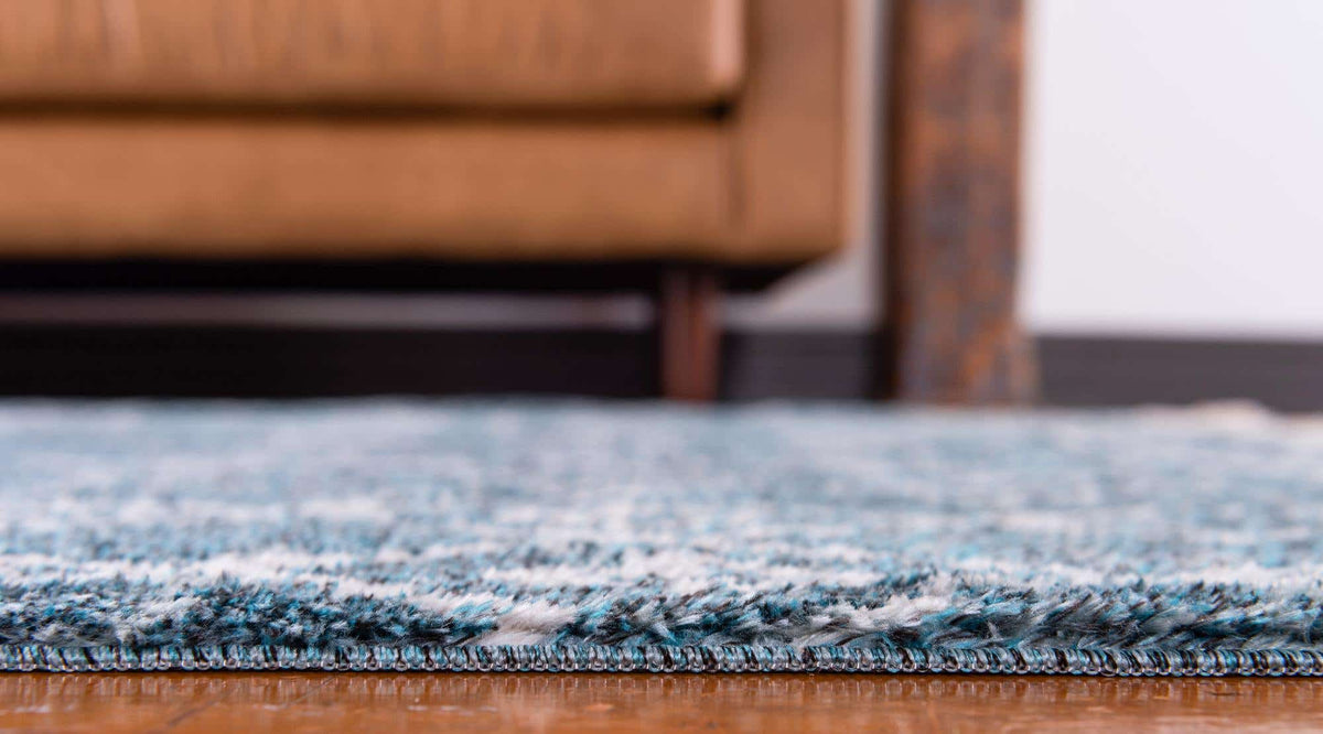 Rechteck Teppich Atlas in Dunkelblau von Hadorn™ - Lifestyle Image