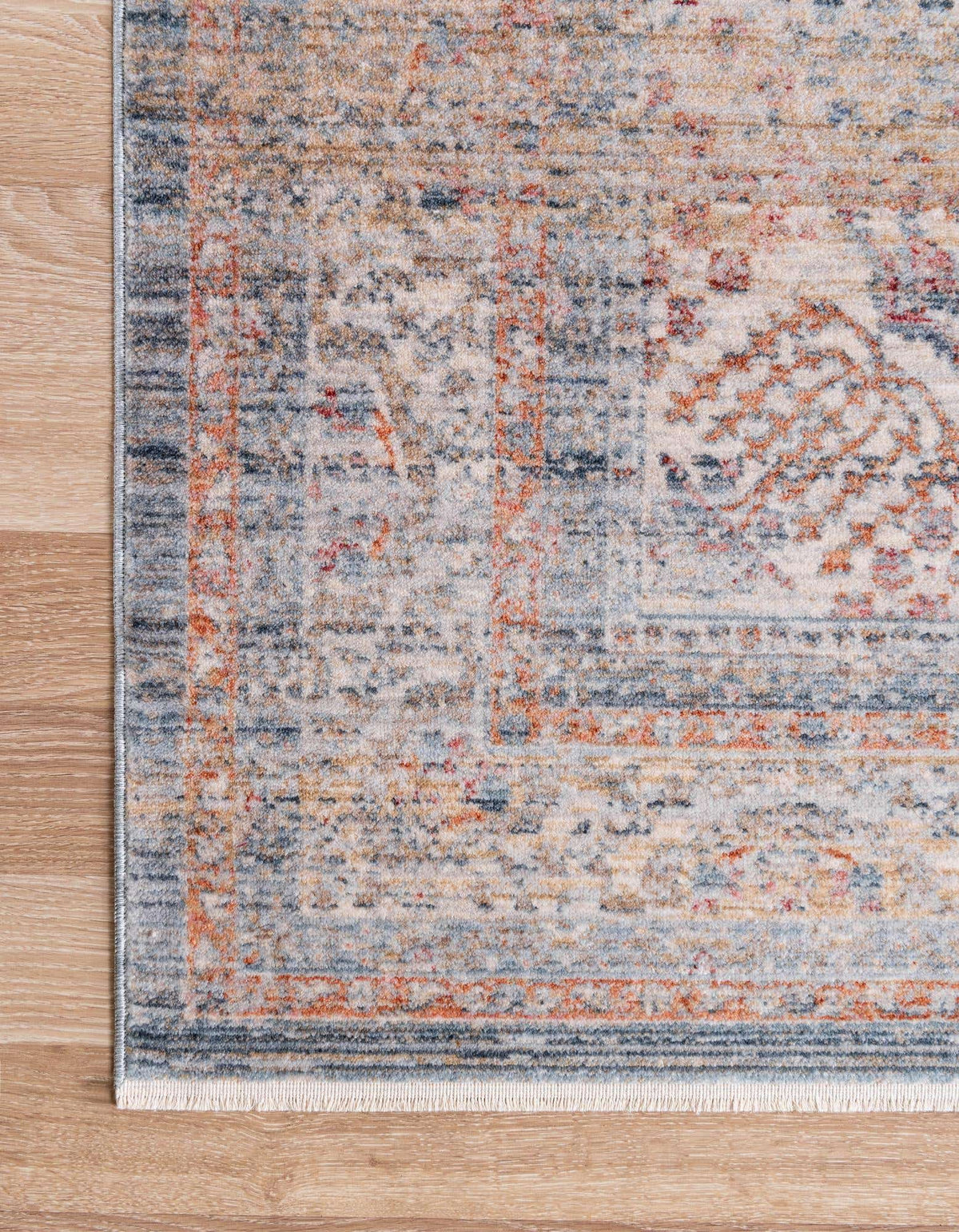 Rechteck Teppich Noble in Blau von Hadorn™ - Lifestyle Image