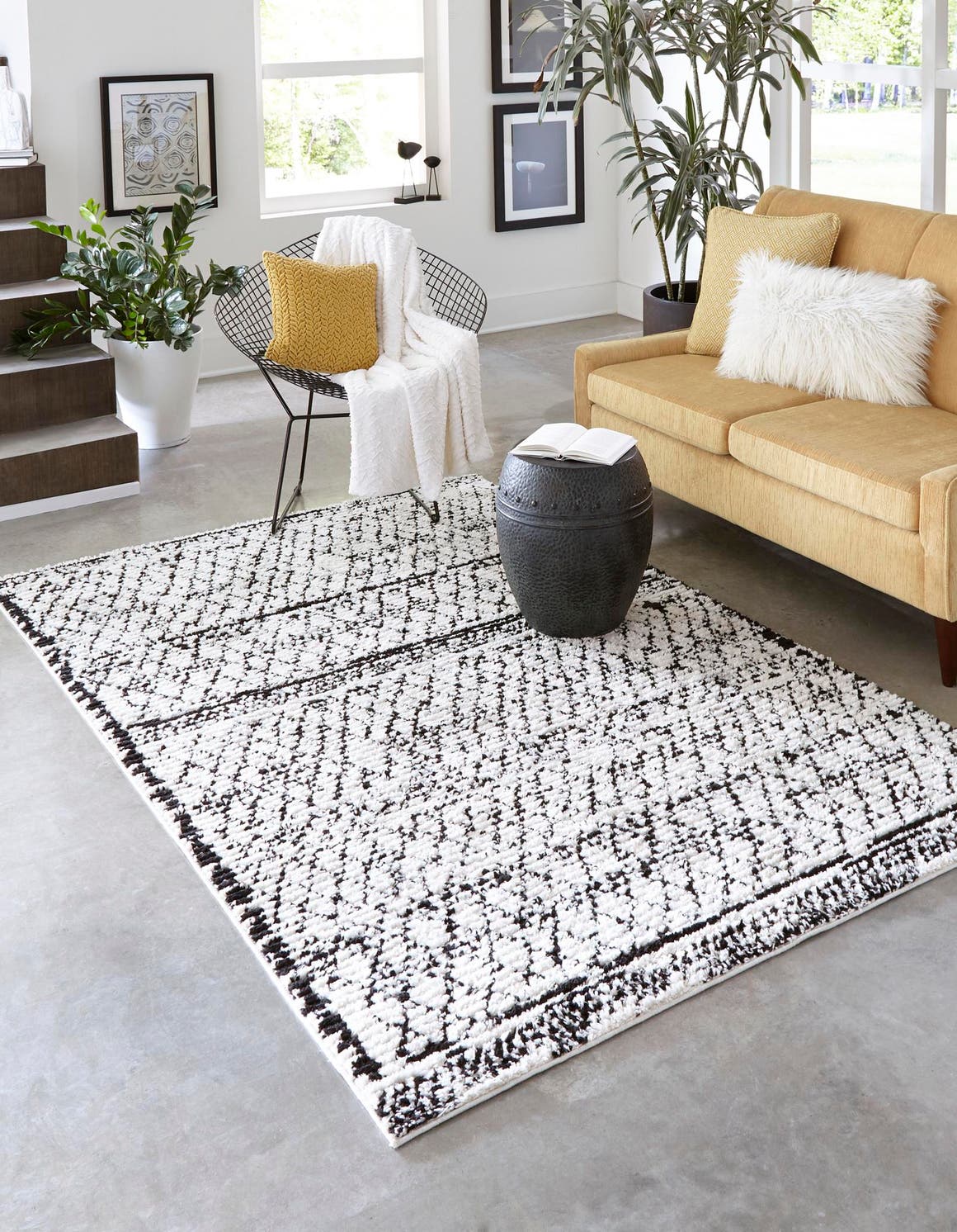 Rechteck Teppich Morocco in Beige von Hadorn™ - Lifestyle Image