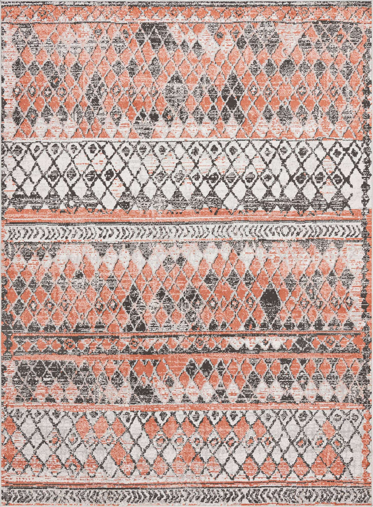 Rechteck Teppich Leipzig in Orange von Hadorn™ - Lifestyle Image