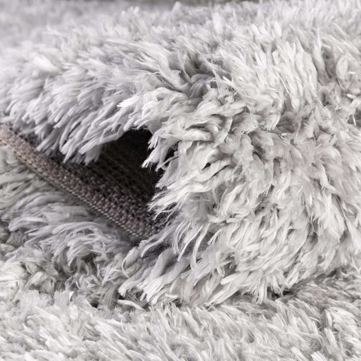 Läufer Hochflorteppich Infinity Shag in Grau von Hadorn™ - Lifestyle Image