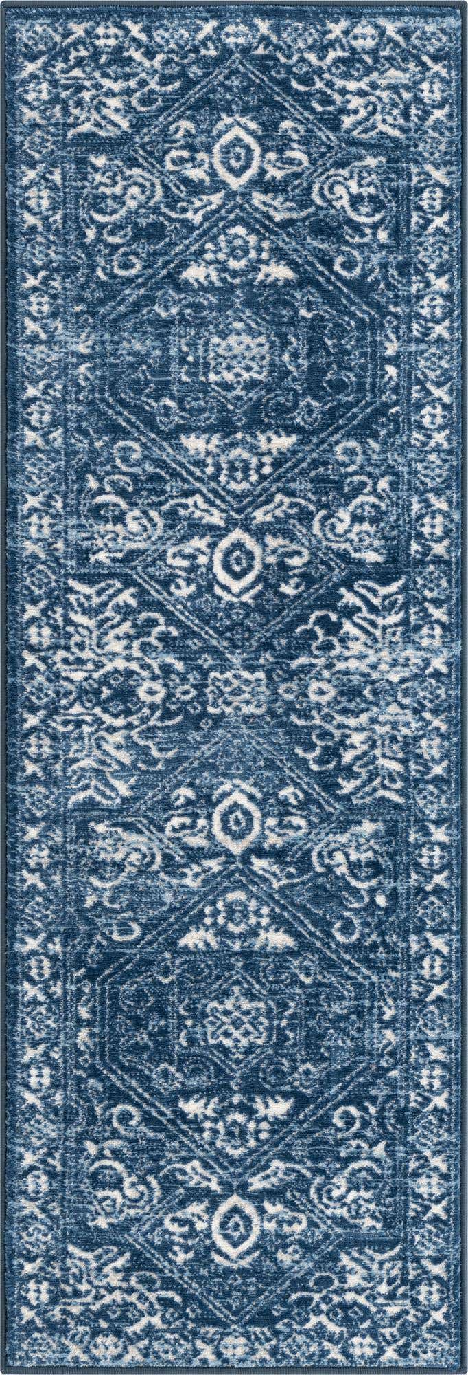 Läufer Teppich Boston in Blau von Hadorn™ - Lifestyle Image