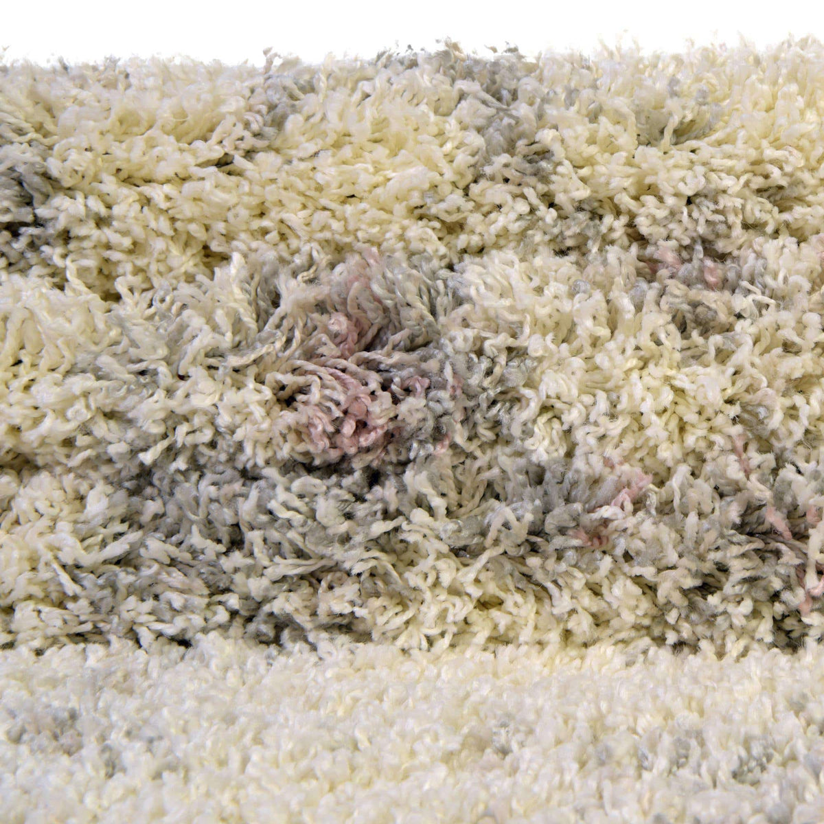 Quadratisch Hochflorteppich Soft Touch Shag in Rosa von Hadorn™ - Lifestyle Image