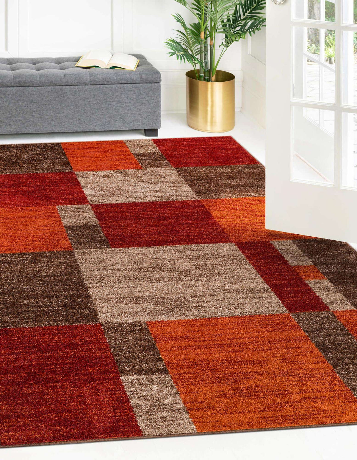 Rechteck Teppich Harvest in Mehrfarbig von Hadorn™ - Lifestyle Image
