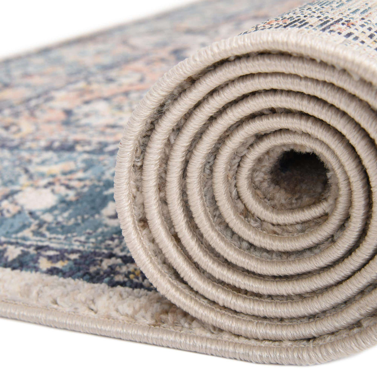 Rechteck Teppich Lola in Blau von Hadorn™ - Lifestyle Image