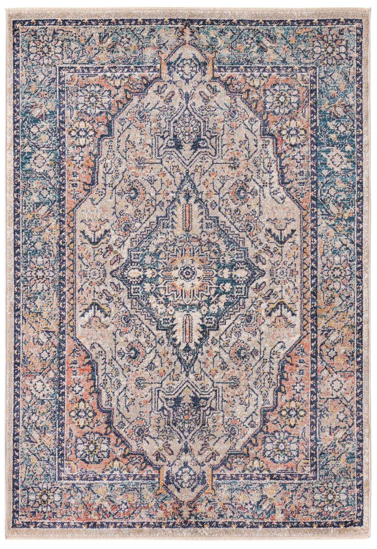 Rechteck Teppich Lola in Blau von Hadorn™ - Lifestyle Image