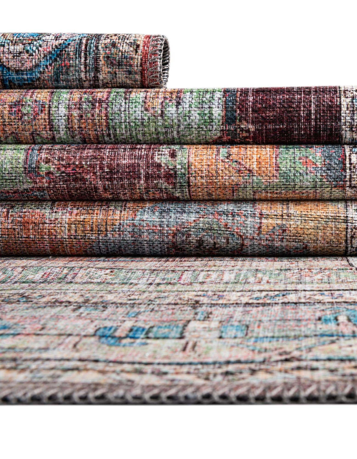 Quadratisch Teppich Maahru in Mehrfarbig von Hadorn™ - Lifestyle Image
