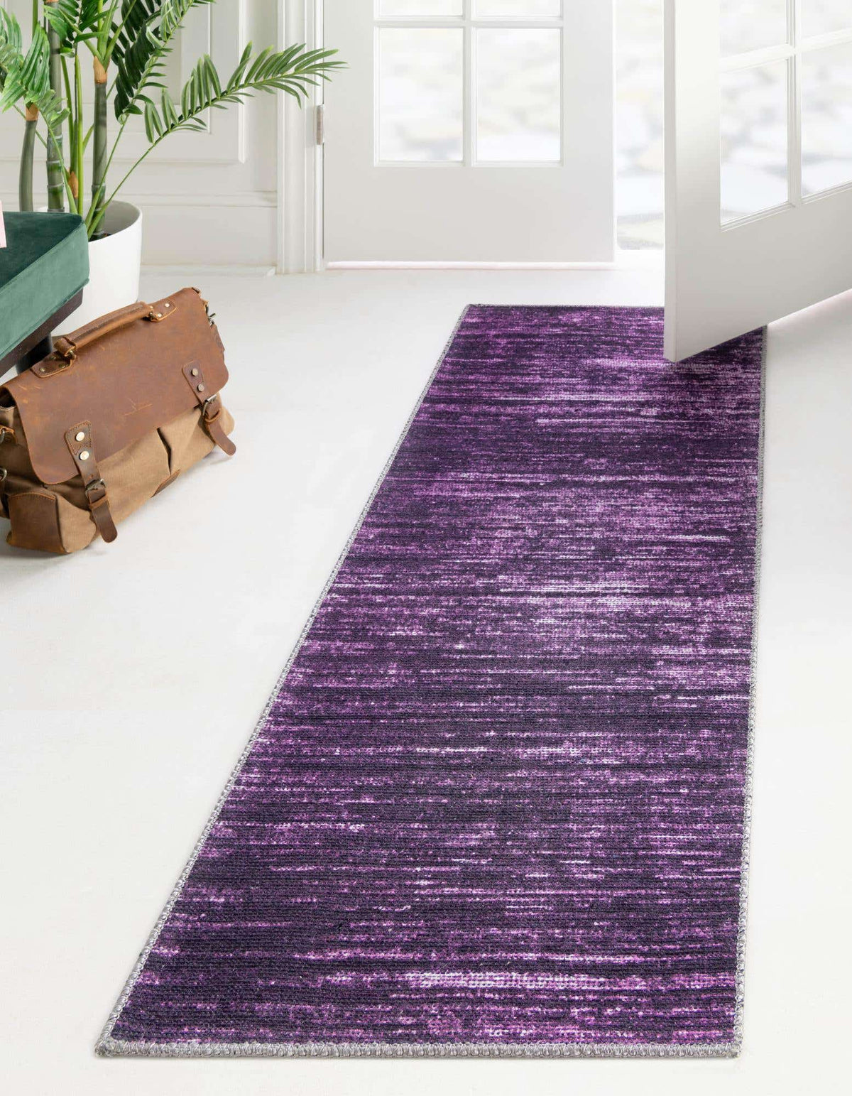 Läufer Teppich Asha in Lila von Hadorn™ - Lifestyle Image
