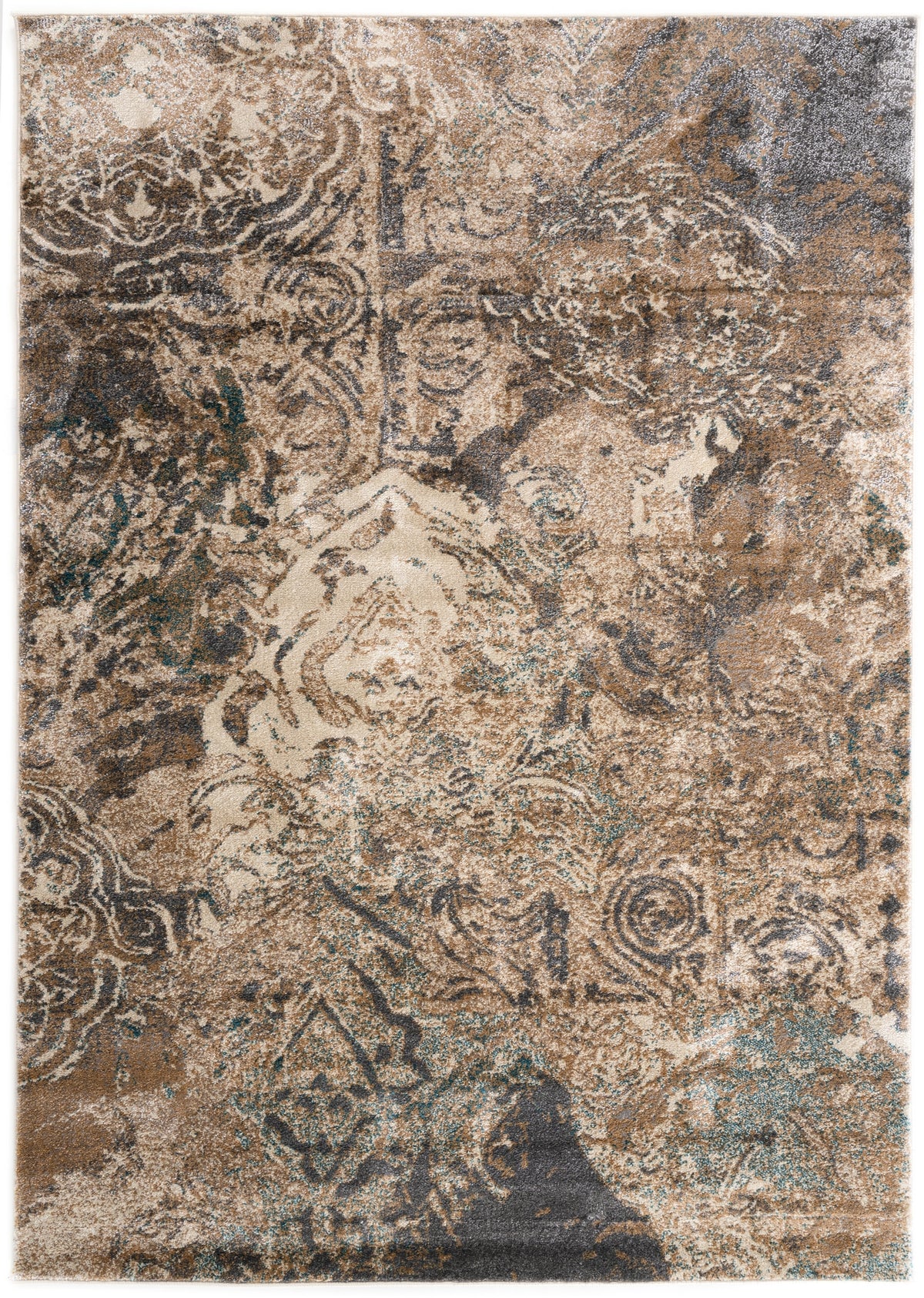 Rechteck Teppich Hadorn Limited Edition in Grau von Hadorn™ - Lifestyle Image