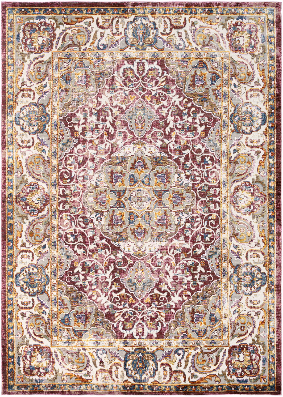 Rechteck Teppich Hadorn Limited Edition in Rosa von Hadorn™ - Lifestyle Image