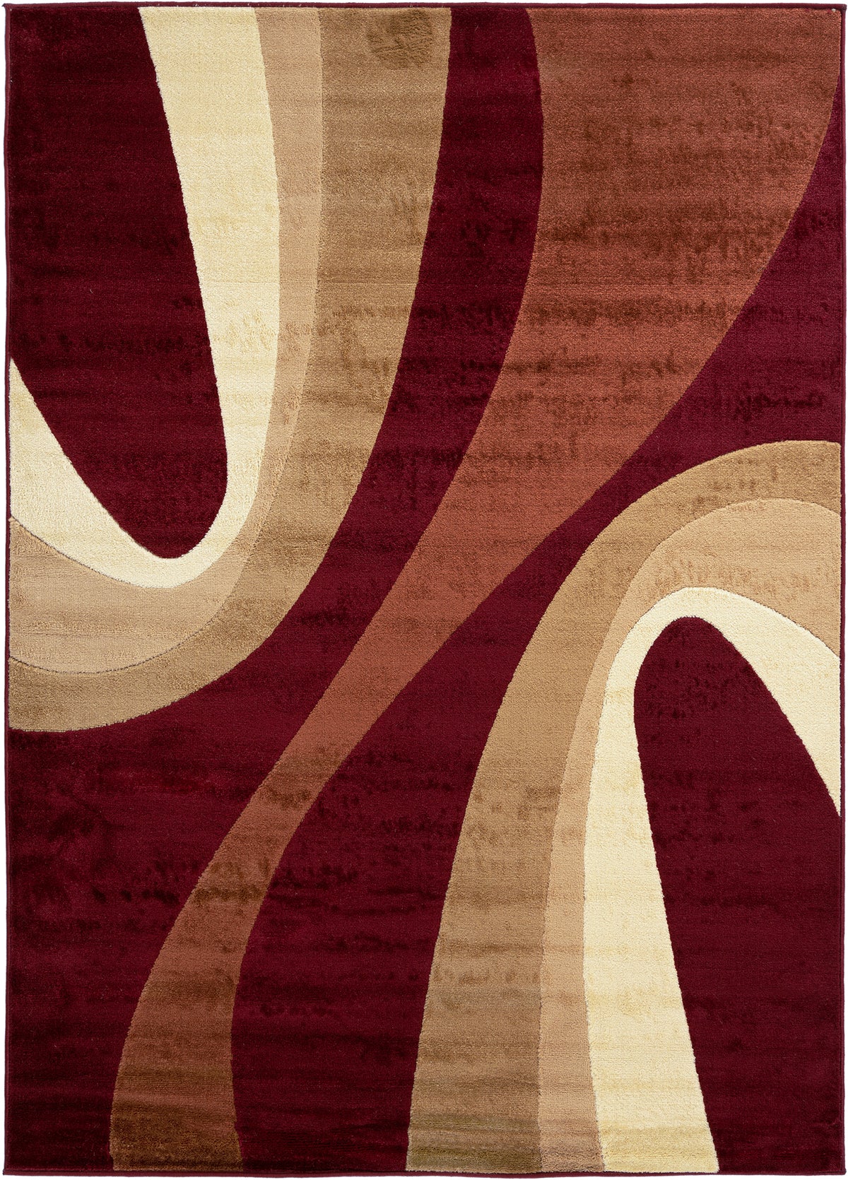 Rechteck Teppich Hadorn Limited Edition in Rot von Hadorn™ - Lifestyle Image