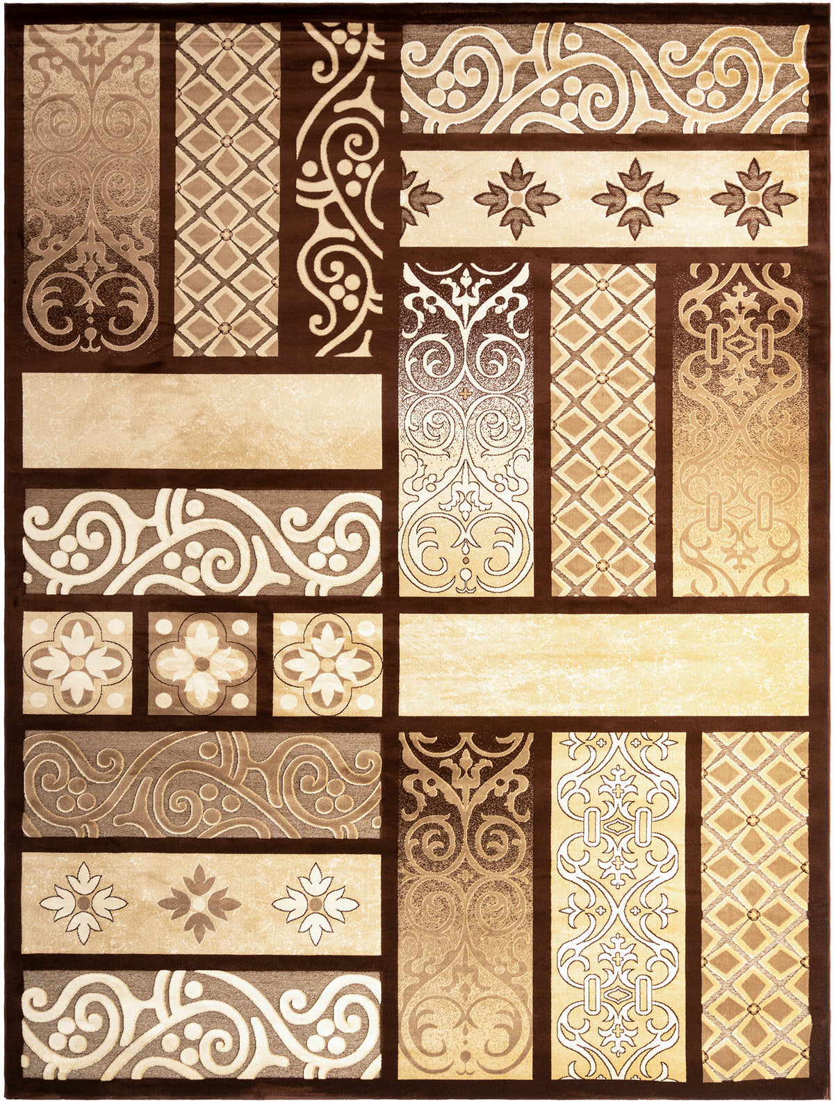 Rechteck Teppich Hadorn Limited Edition in Braun von Hadorn™ - Lifestyle Image