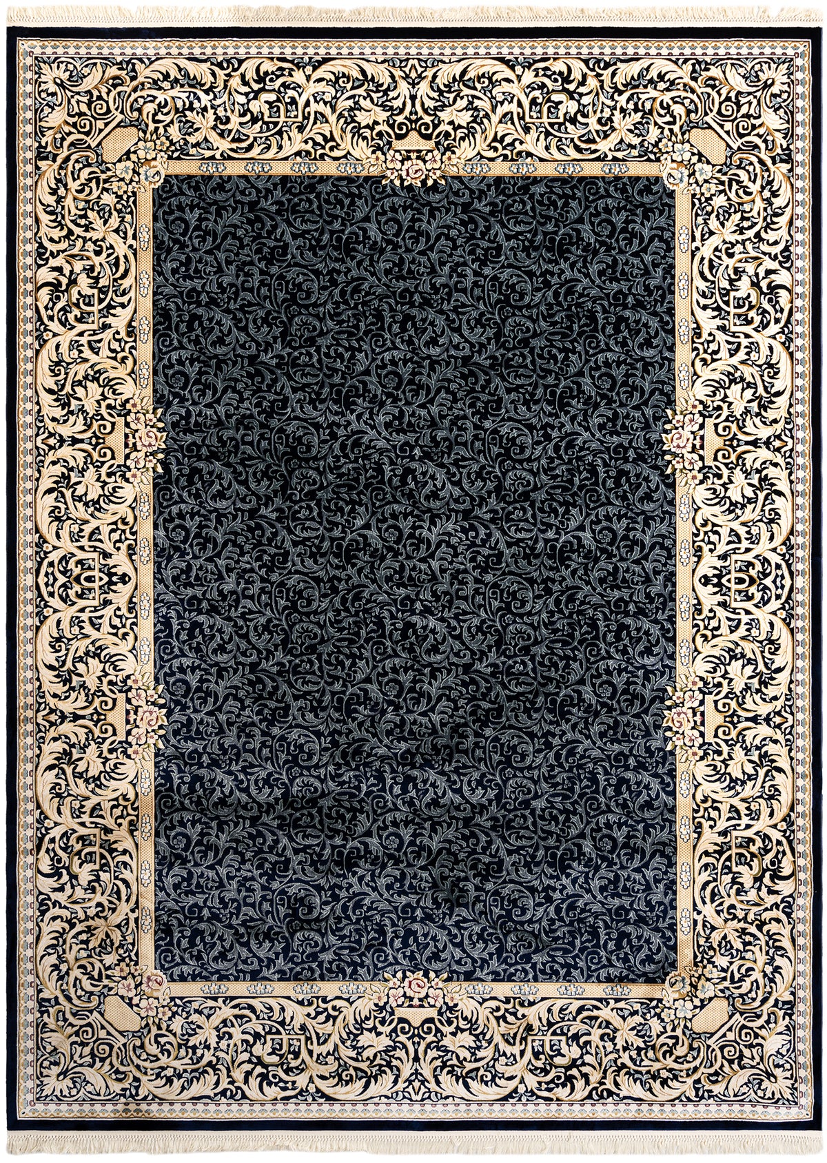 Rechteck Teppich Jador - Hadorn Limited Edition in Dunkelblau von Hadorn™ - Lifestyle Image