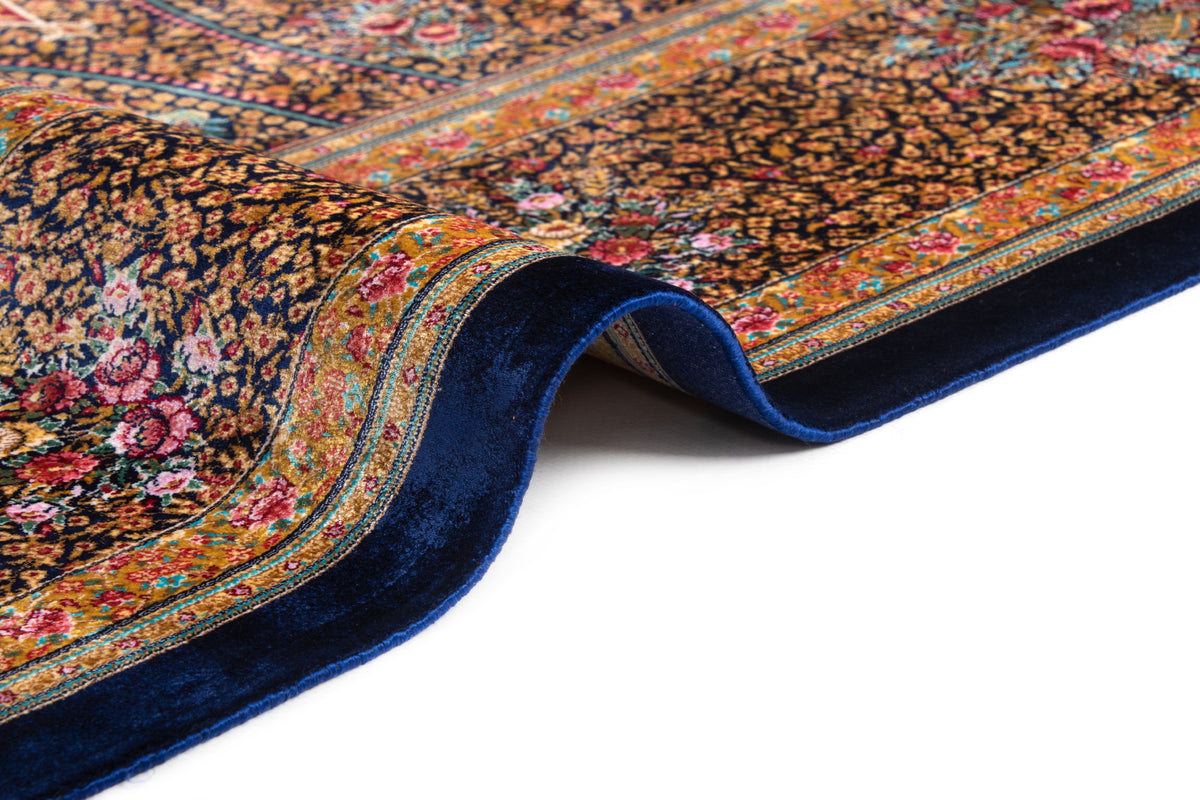 Rechteck Teppich Ghom Design in Braun von Hadorn™ - Lifestyle Image