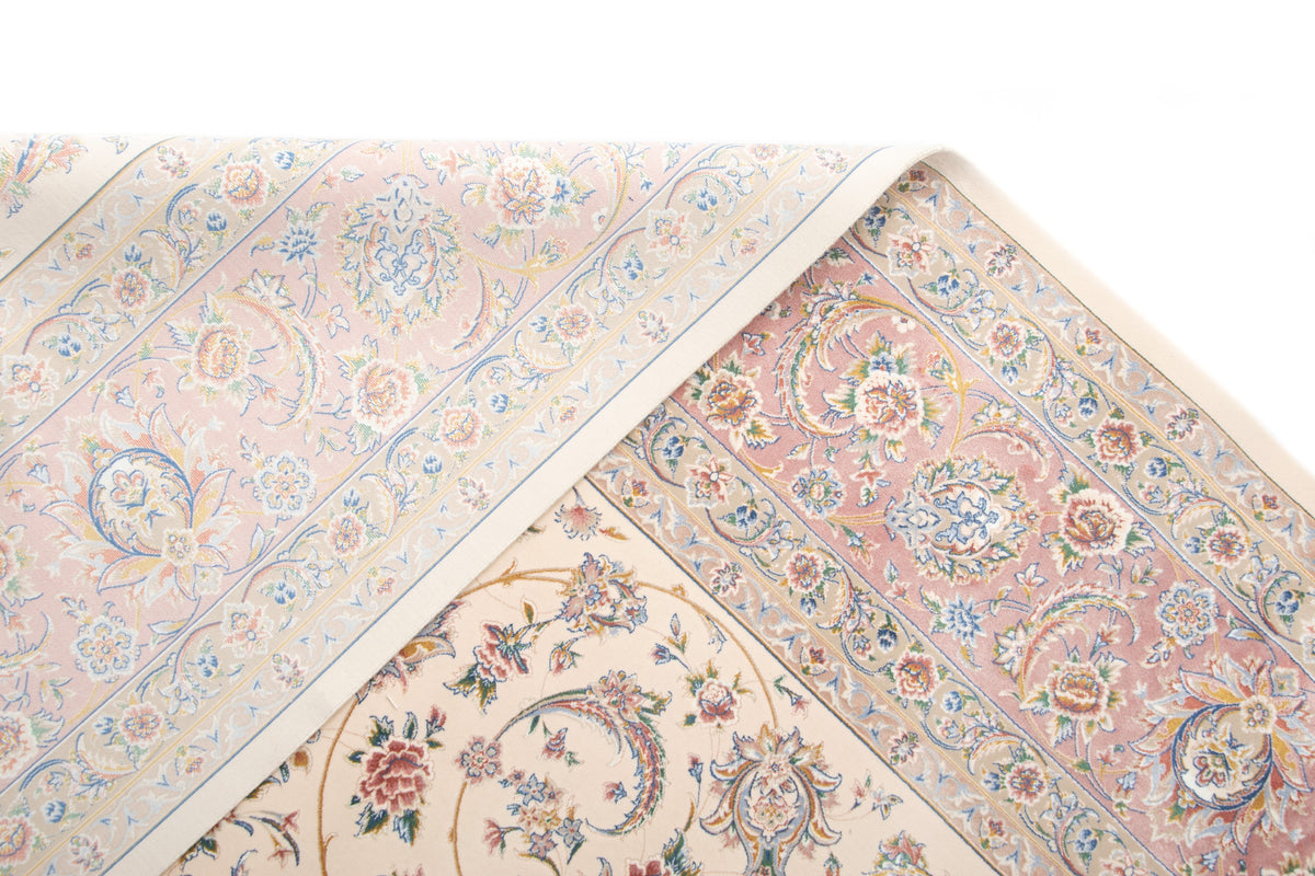 Rechteck Teppich Ghom Design in Creme von Hadorn™ - Lifestyle Image